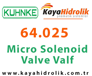Kuhnke 64.025 Micro Solenoid Valve Valf